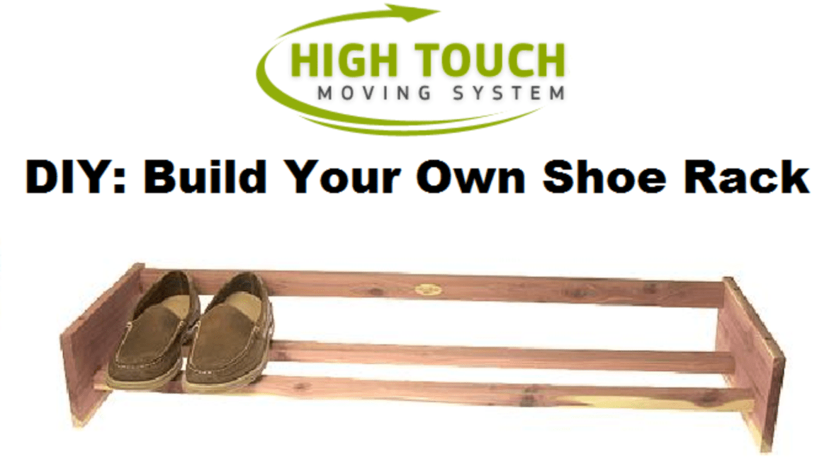 DIY: Make Your Own Shoe Rack!