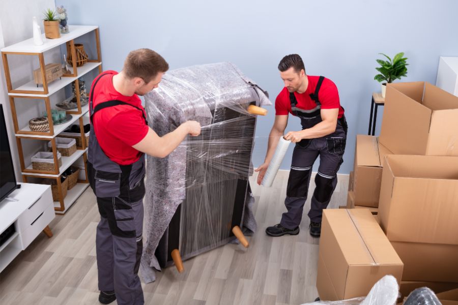 expert packing of moving company